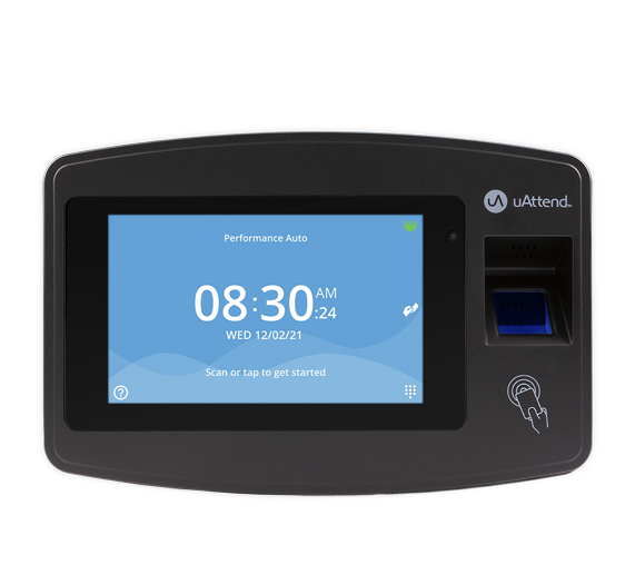 JR2000 Touch Tablet WiFi Time Clock Canadian Time Systems